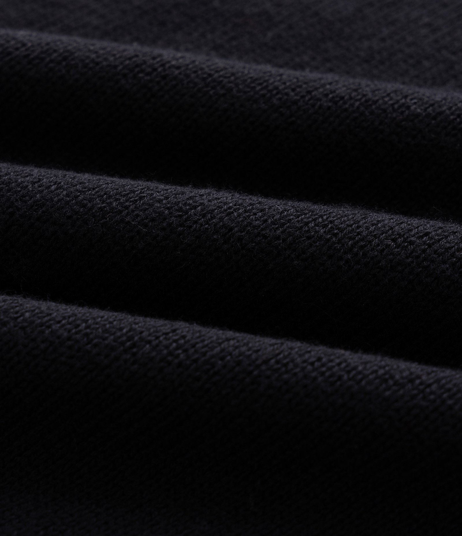 Suéter Comfort Básico em Tricô com Textura Canelada Preto 7