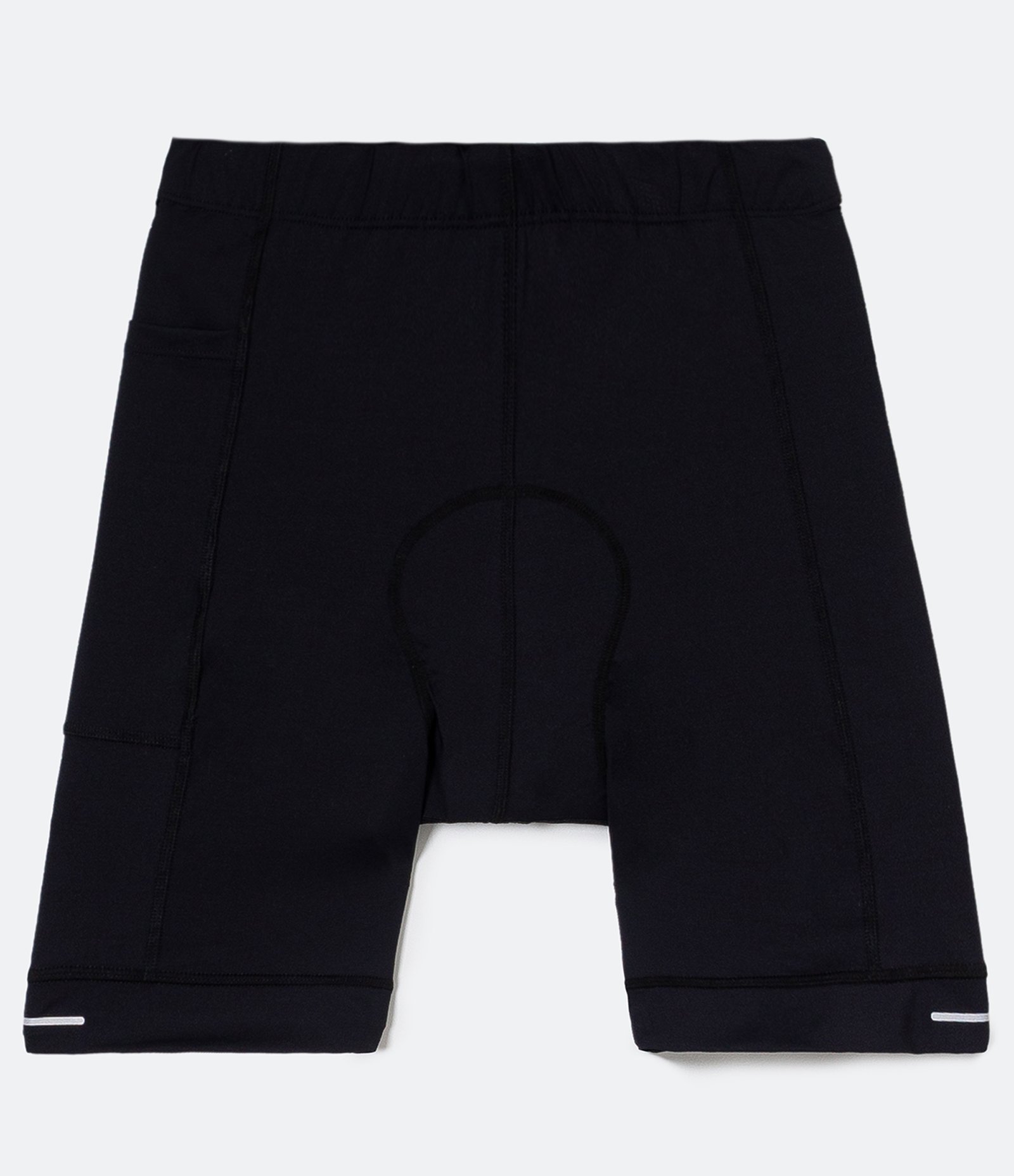Bermuda Ciclista com Forrro em Gel e Refletivos Preto 5
