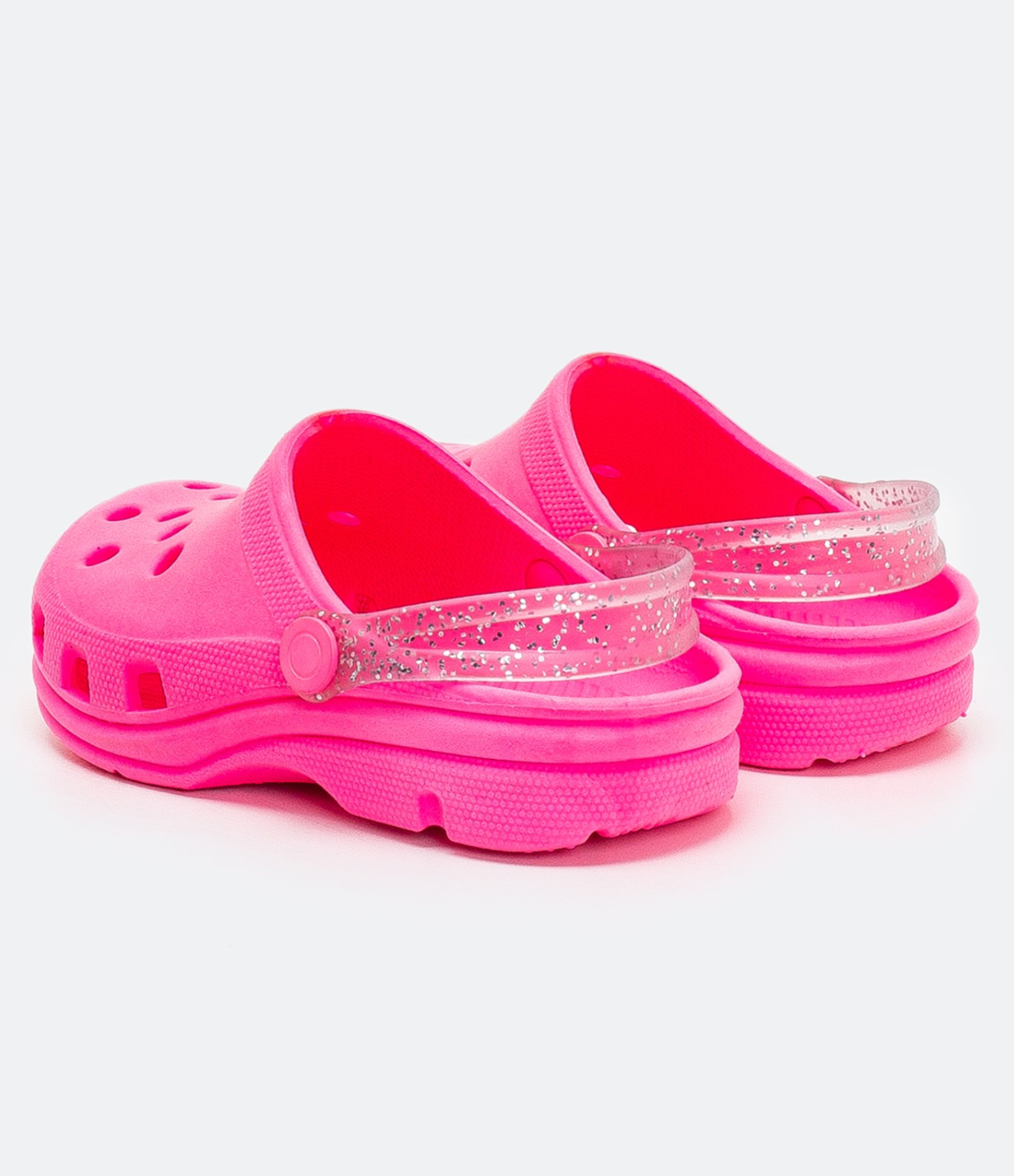 Sandália Infantil Babuche com Glitter - Tam 20 ao 33 Rosa 2