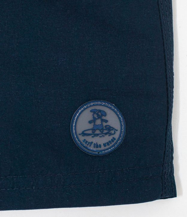 Bermuda de Baño Infantil sin Estampado - Talle 1 a 4 años Azul 4