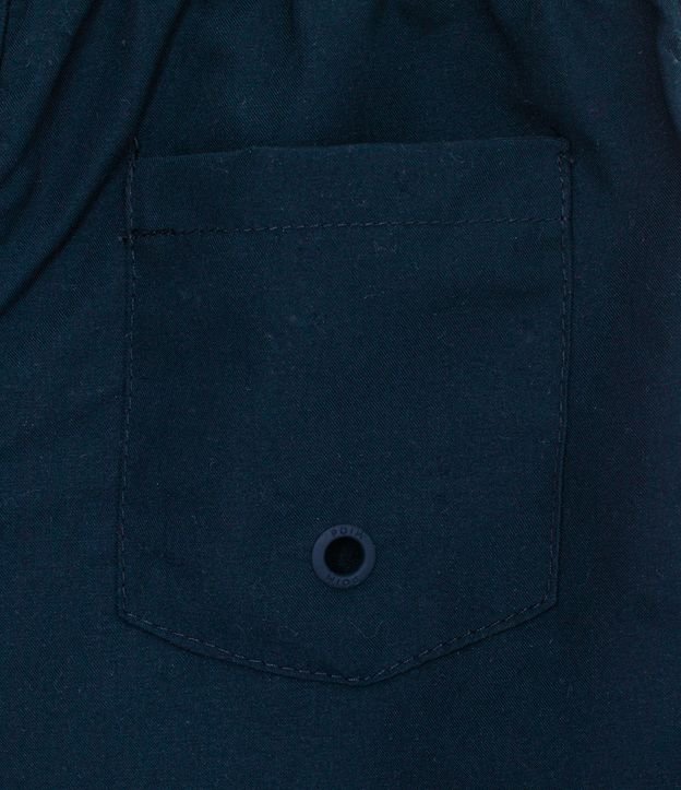 Bermuda de Baño Infantil sin Estampado - Talle 1 a 4 años Azul 5