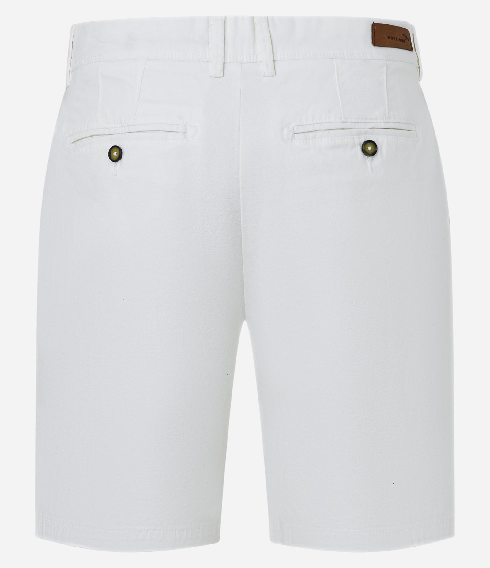 Bermuda Slim em Sarja com Elastano Branco 6