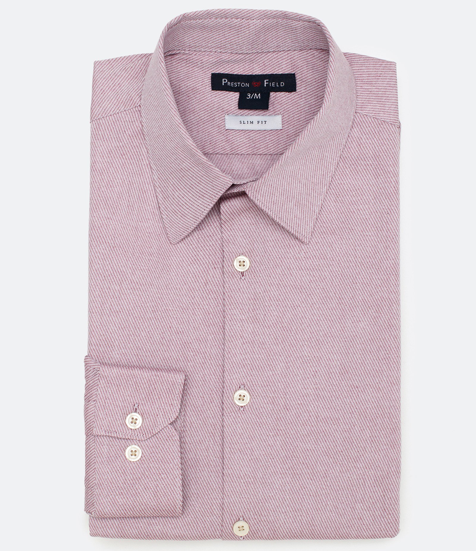 Camisa Social Classic Texturizada Roxo 7