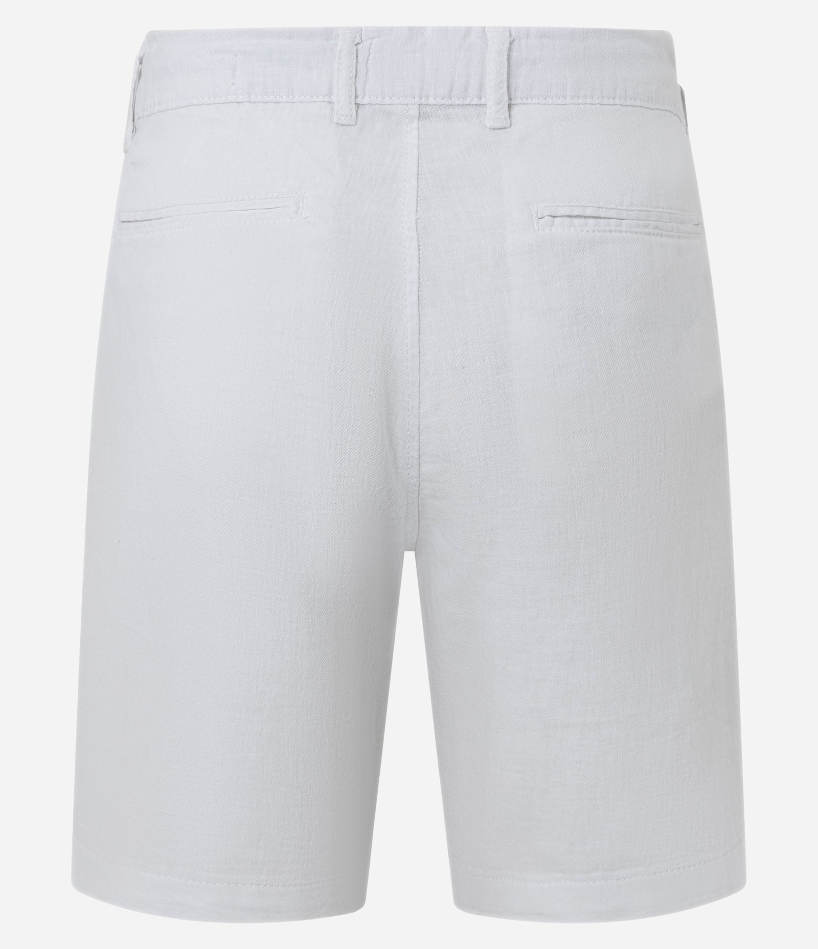 Bermuda Slim Texturizada em Linho com Algodão Branco 6