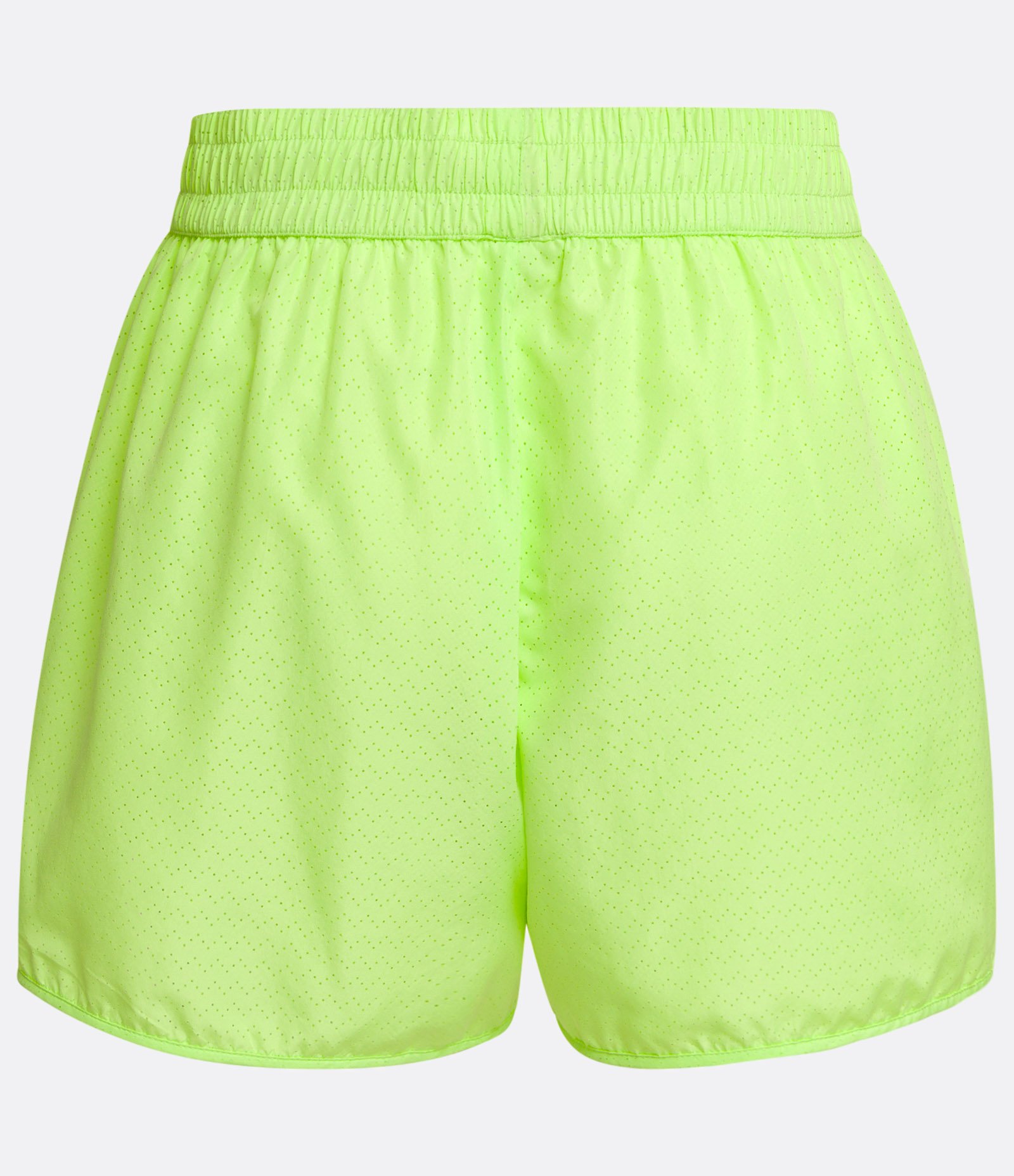 Short Runner Esportivo com Cós Elástico e Textura de Furinhos Verde Limão 6