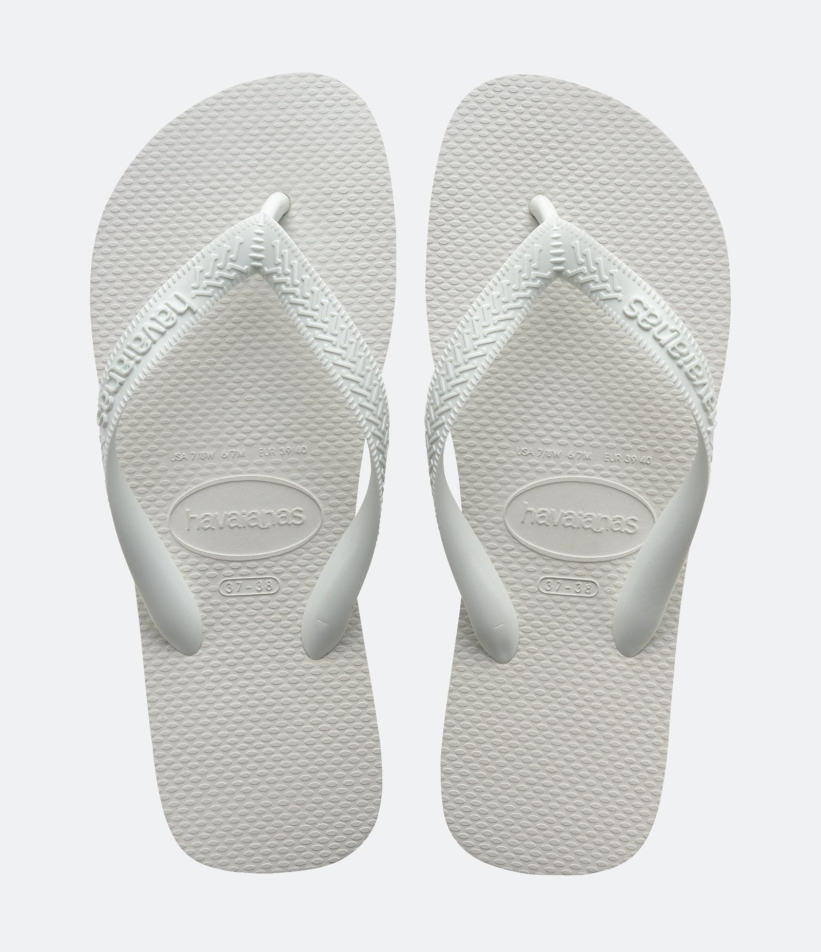 Chinelo Havaianas sem Estampa Branco 1