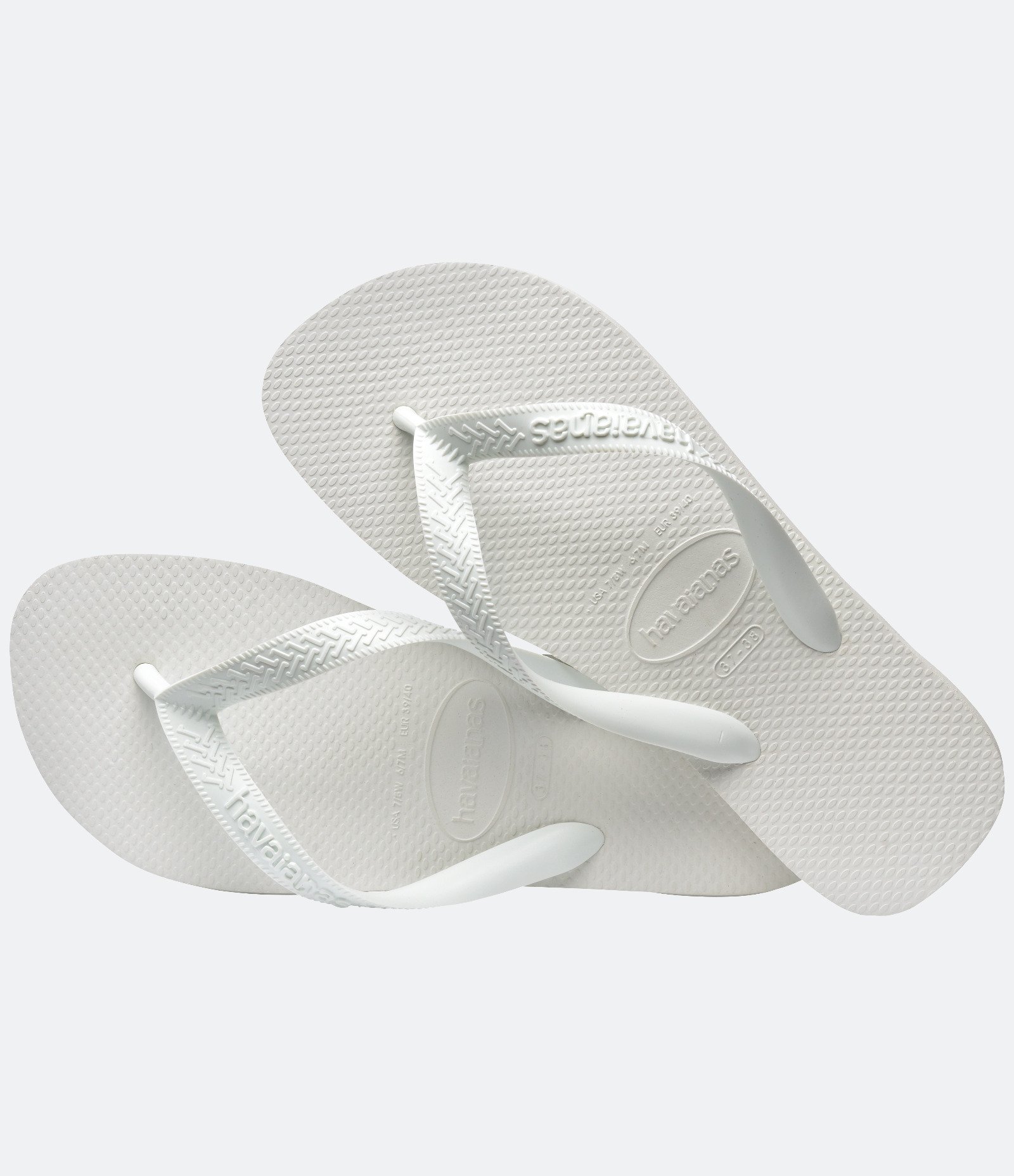 Chinelo Havaianas sem Estampa Branco 4