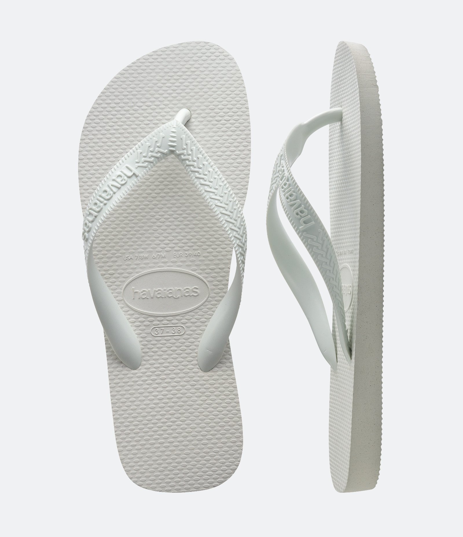Chinelo Havaianas sem Estampa Branco 5