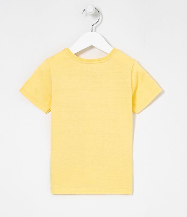 Remera Infantil con Bolsillo - Talle 1 a 5 años Amarillo 2