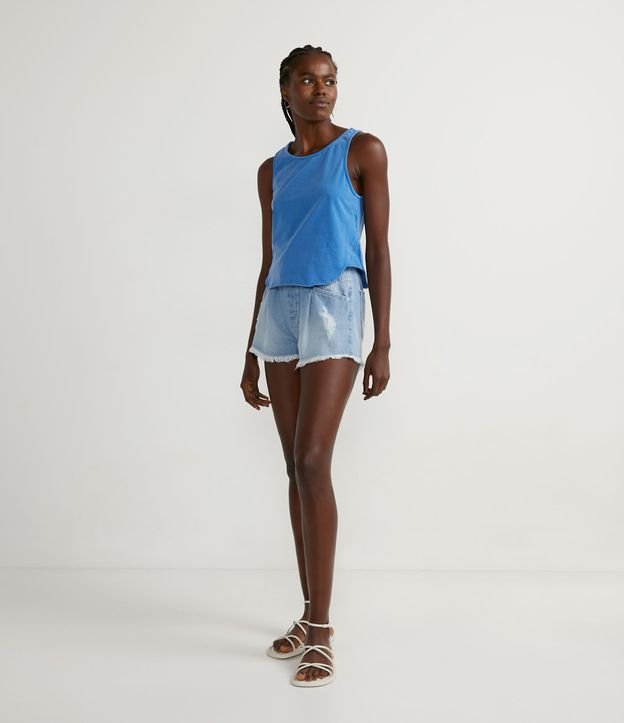 Blusa Musculosa Aturdido Azul 5