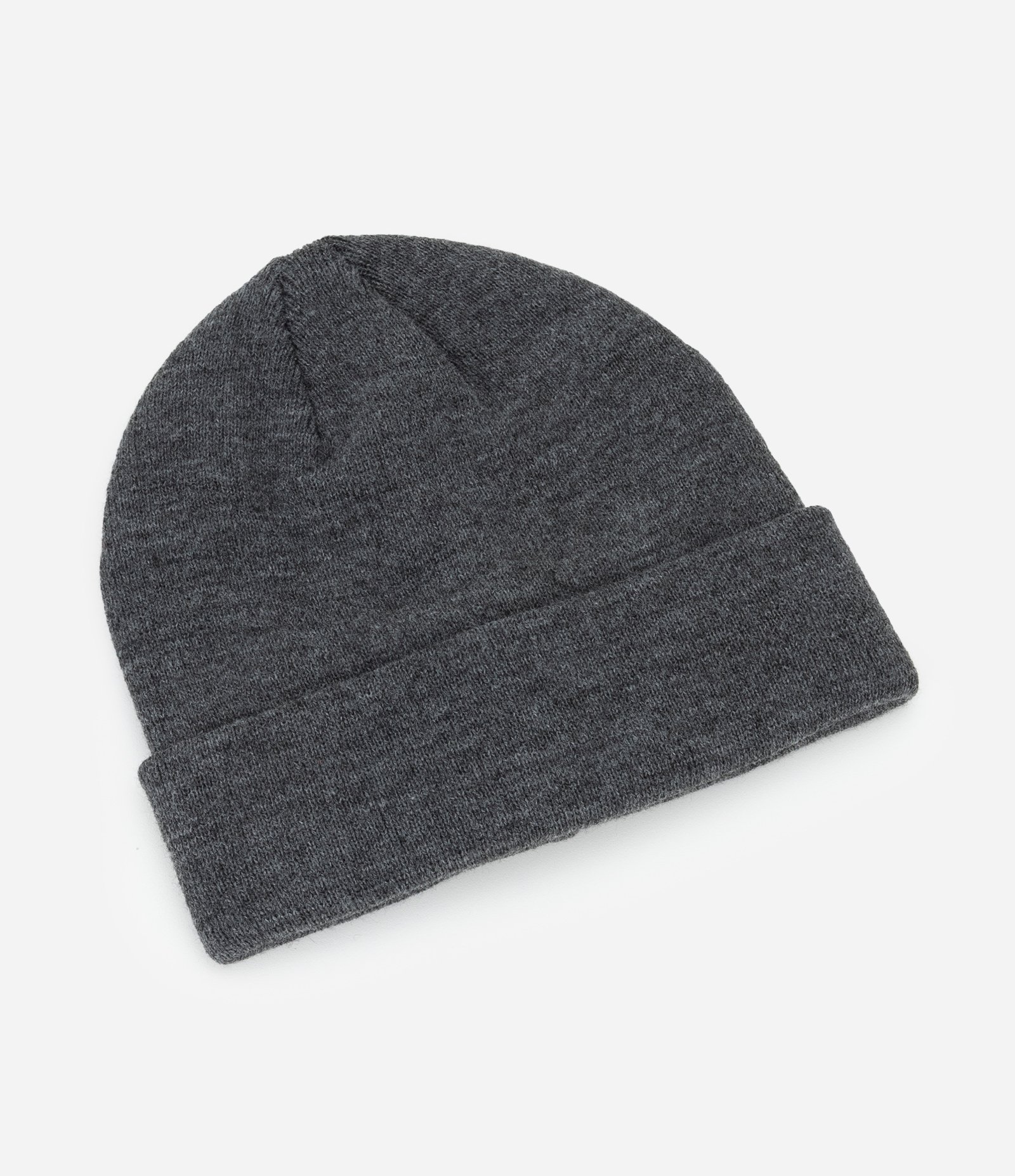 Touca Básica com Dobra Cinza 2