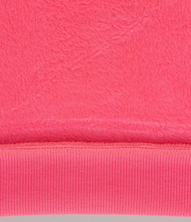 Suéter Infantil en Algodón Felpudo con Estrellas en Relieve - Talle 1 a 5 años Rosado 5