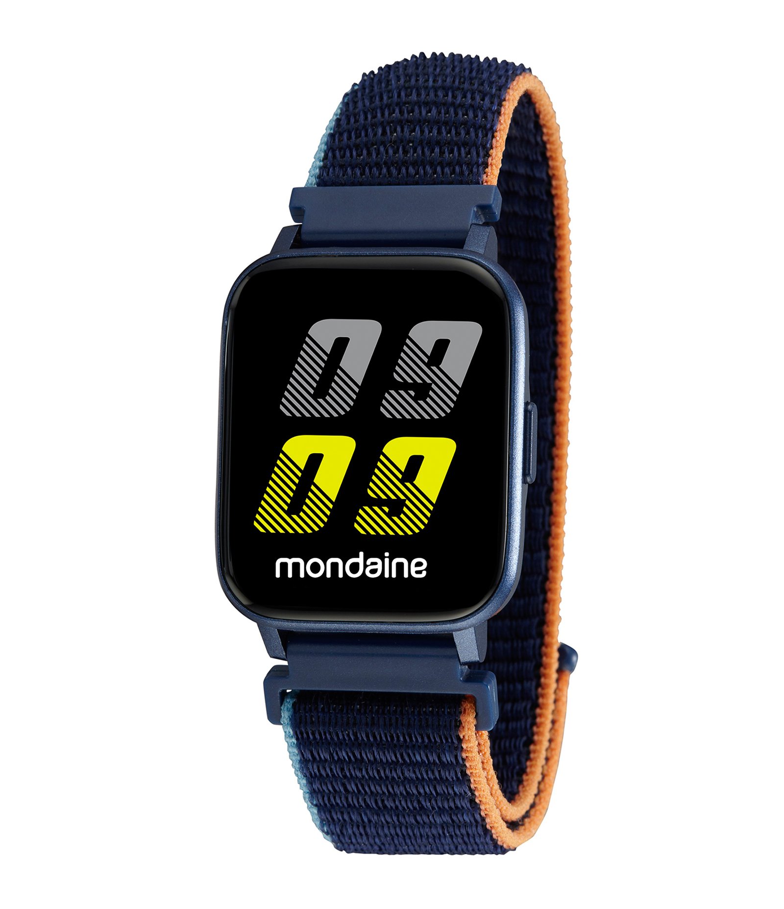 Relógio Mondaine Smartwatch com Pulseira em Borracha e Caixa 16001M0MVNG3 Azul 1