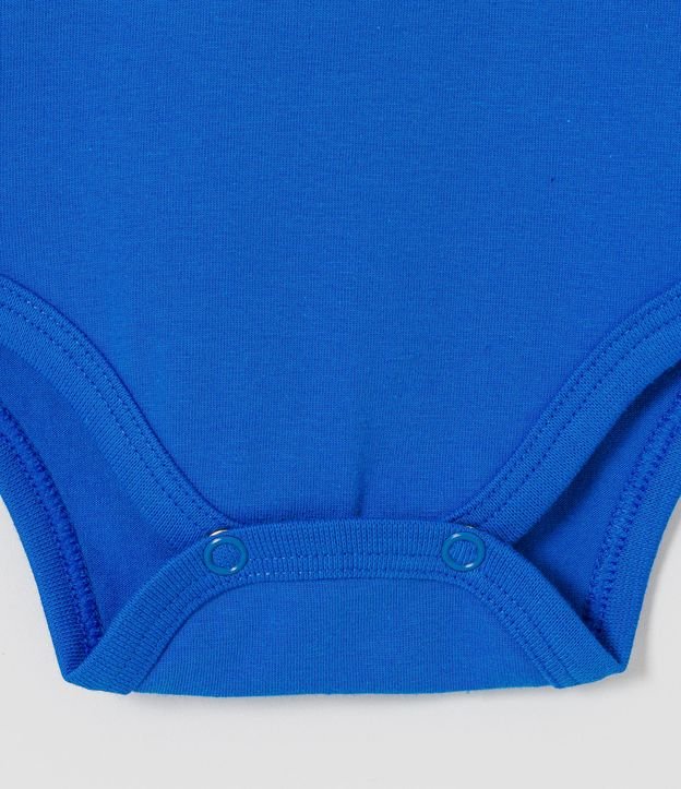 Body Infantil Disfrace del Super Hombre - Tam RN a 18 meses Azul 5