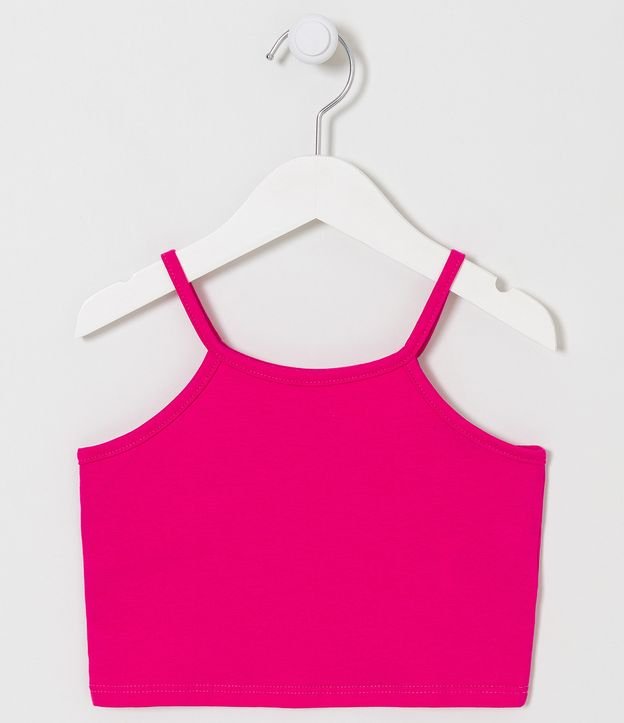Blusa Infantil en Tela con Rayas de Colores y Blusa por Bajo - Talle 5 a 14 años Multicolores 3