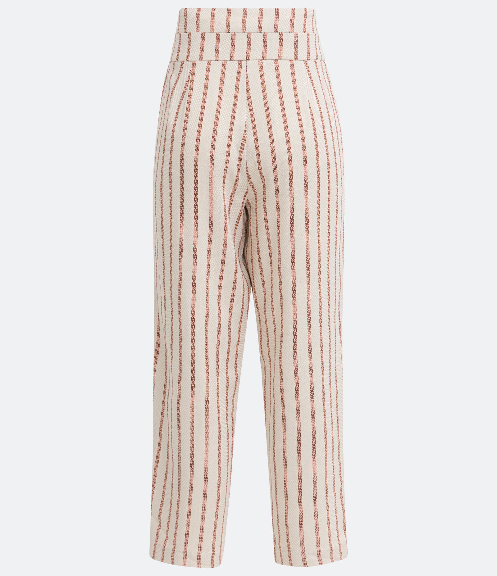 Calça Cenoura com Estampa Listrada Multicores 8