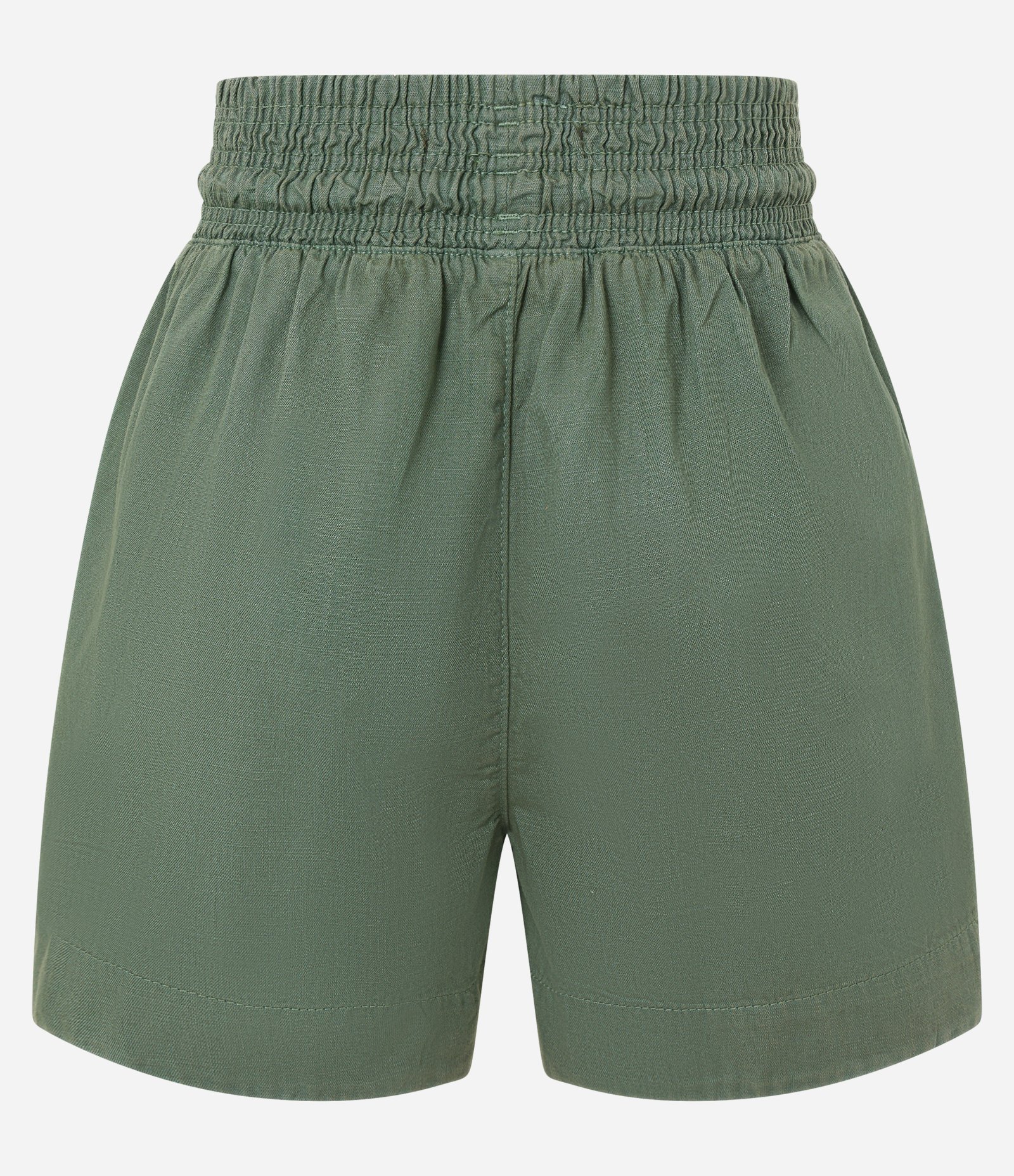 Short Runner em Liocel com Bolsos Aplicados Verde Militar 6
