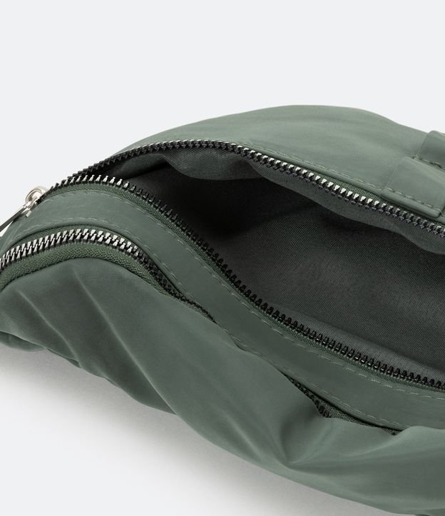 Riñonera con Bolsillo Duplo y cremallera Verde 4