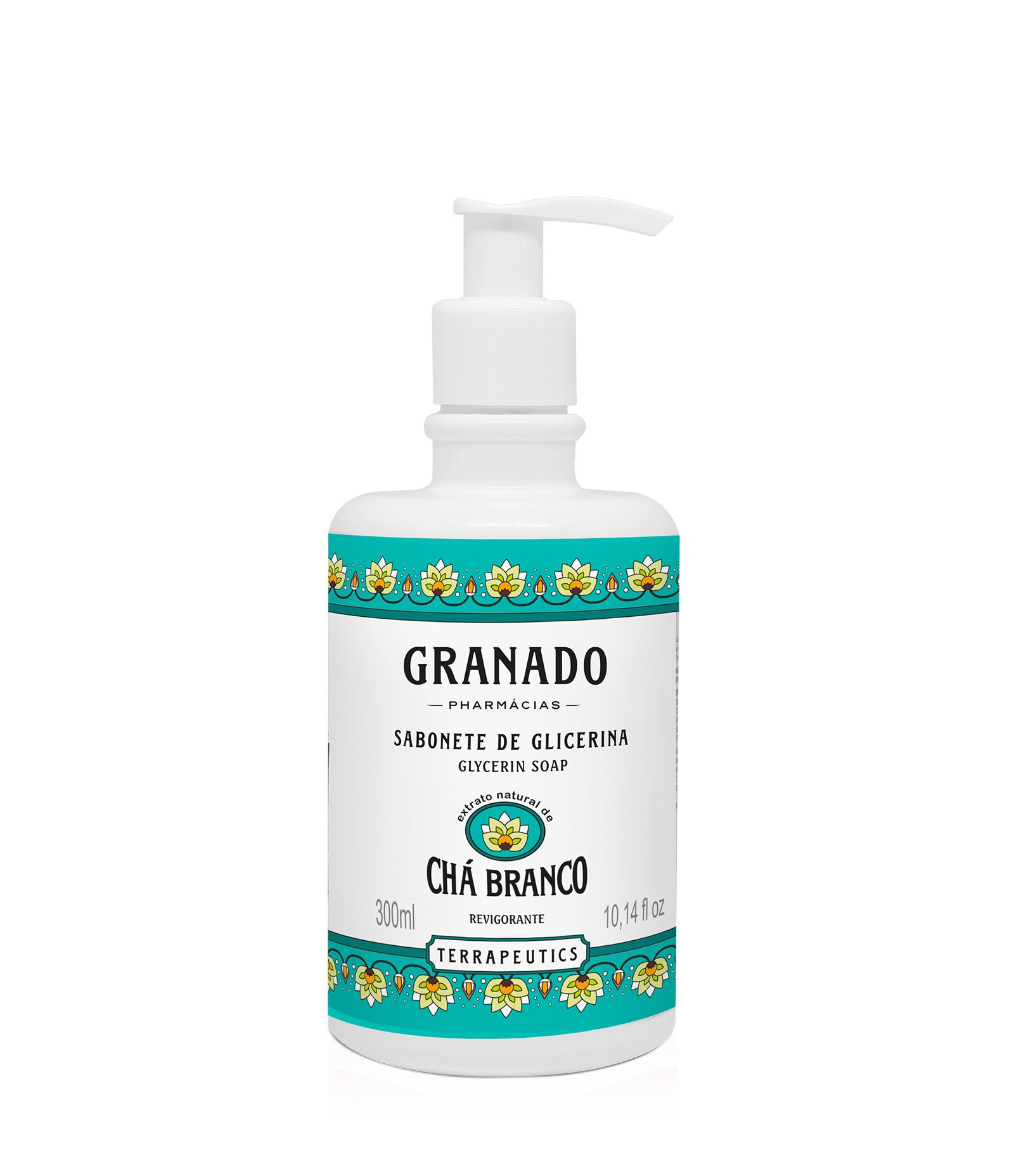 Sabonete Líquido Chá Branco Terrapeutics Granado 300ML 1