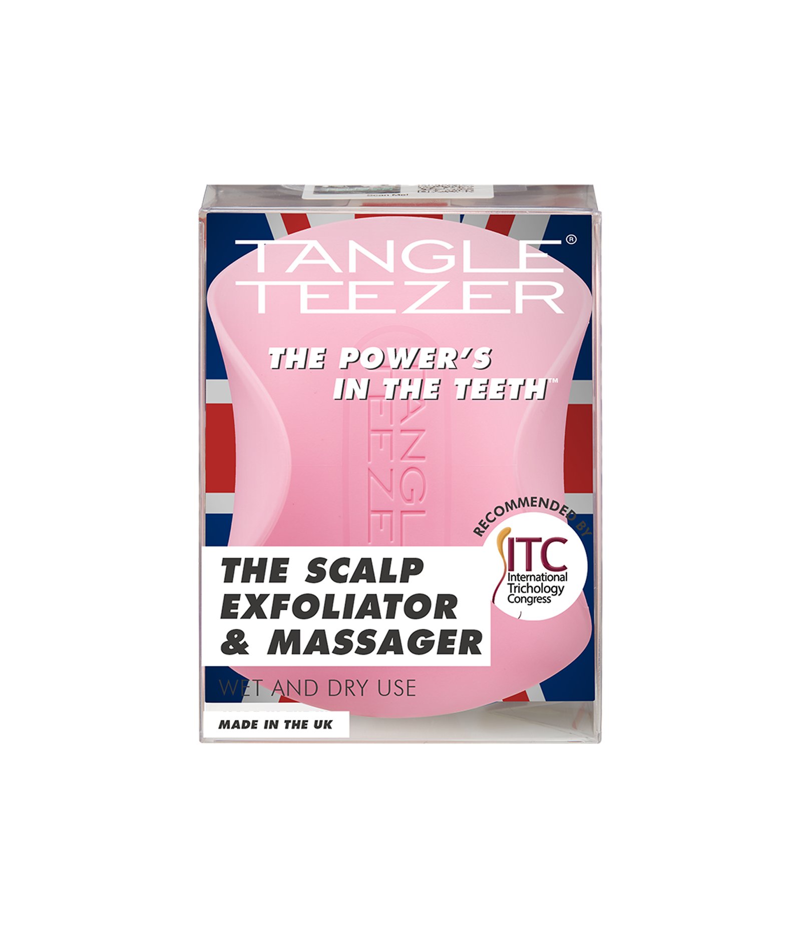 Escova de cabelo Esfoliante Scalp Brush Pink Rosa 5