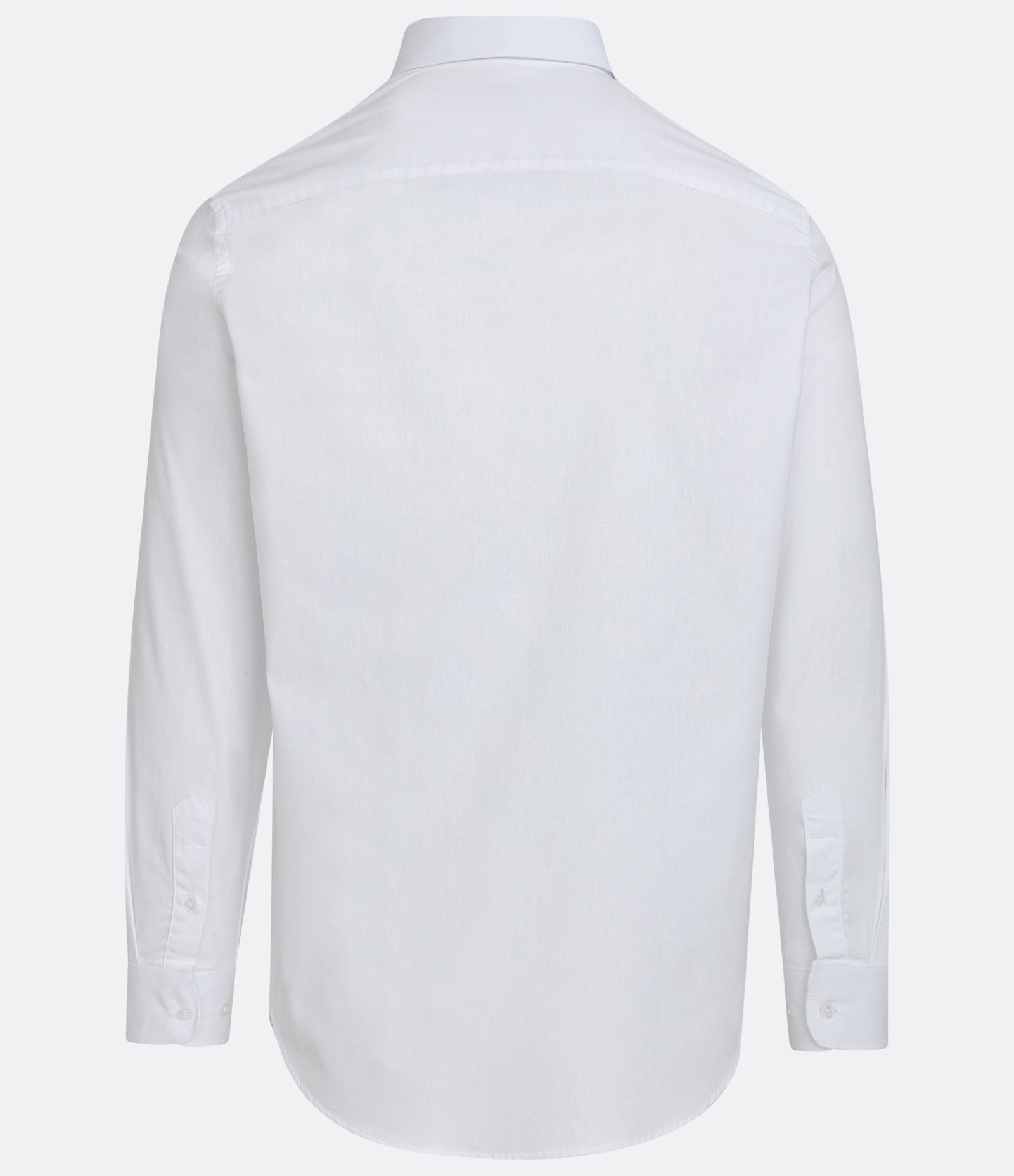 Camisa Regular Básica em Oxford Branco 6