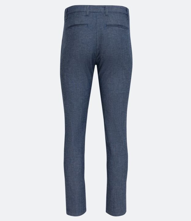 Pantalón Slim Jeans con Bolsillos Azul 8