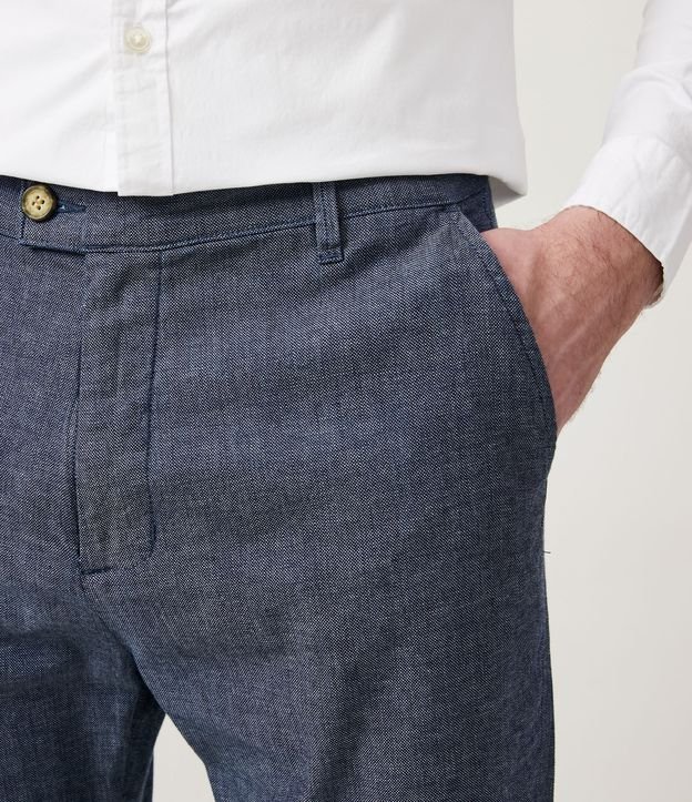 Pantalón Slim Jeans con Bolsillos Azul 5