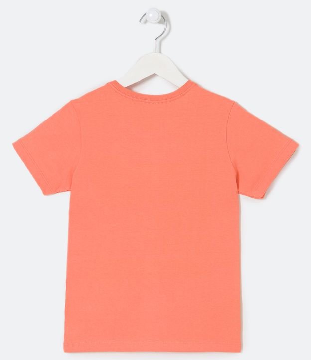Remera Infantil con Estampado de Sol - Talle 5 a 14 años Rojo 2