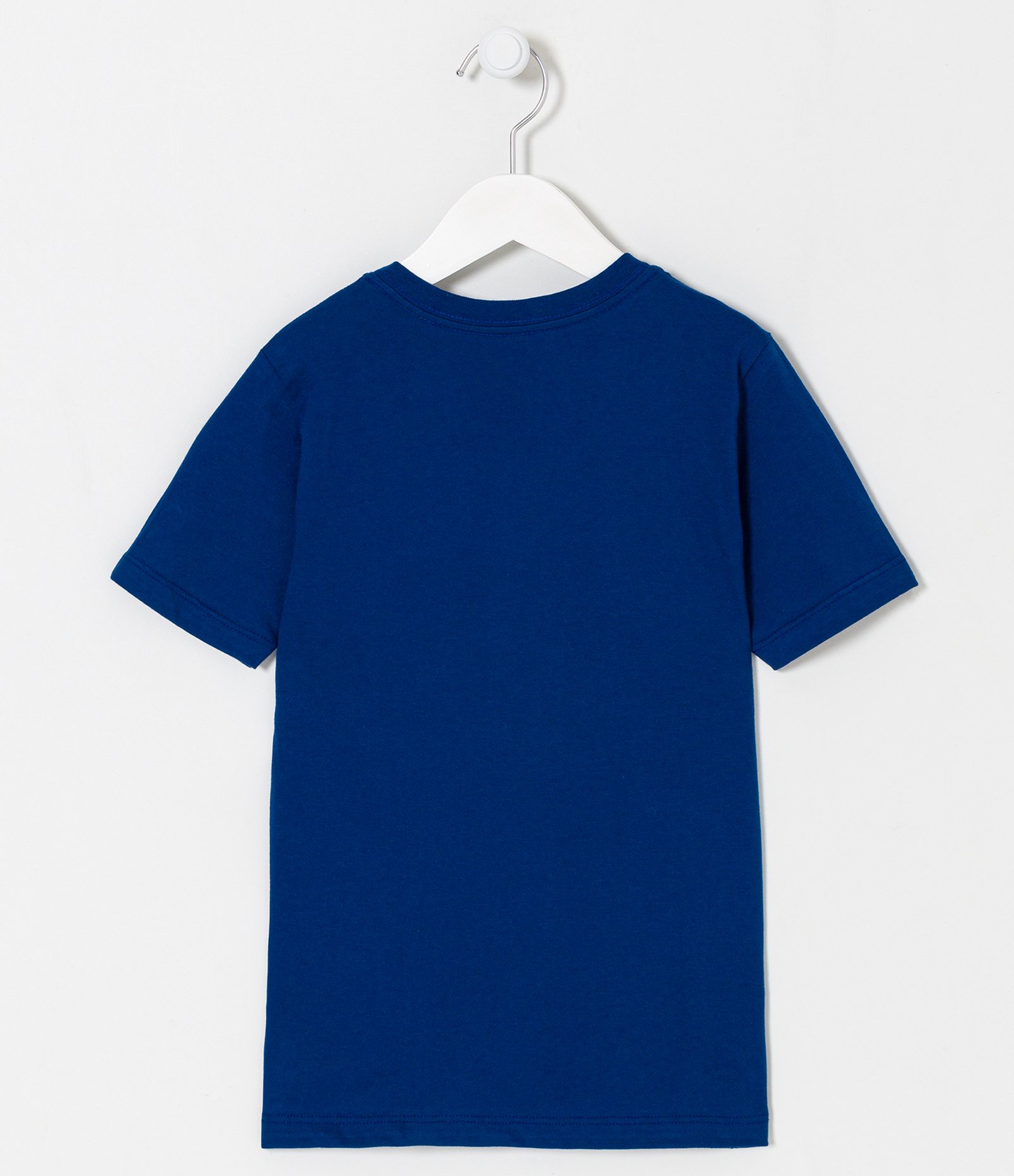 Camiseta Infantil com Estampa de Minecraft - Tam 5 a 14 anos Azul 2