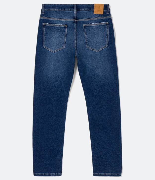 Pantalón Jeans Recta Comfort Azul 6