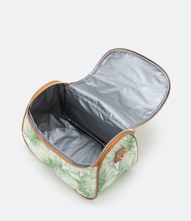 Lunchera Térmica con Estampado de Follajes Verde 5