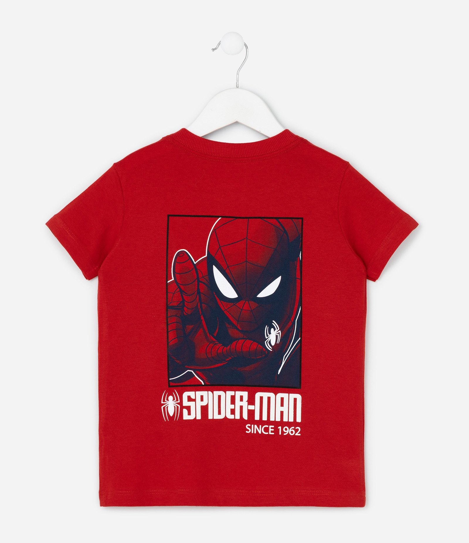 Camiseta Infantil com Estampa do Homem Aranha - Tam 3 ao 10 anos Vermelho 2