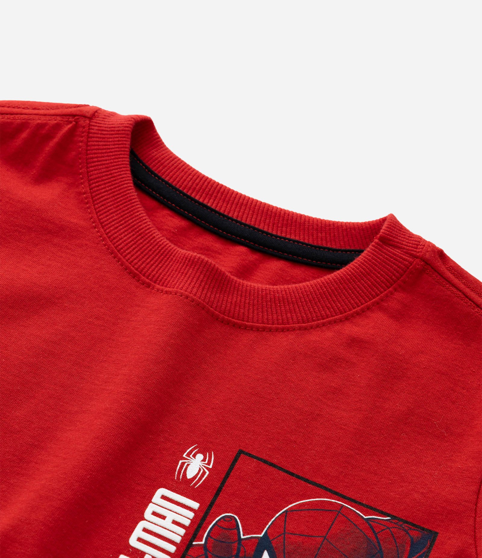 Camiseta Infantil com Estampa do Homem Aranha - Tam 3 ao 10 anos Vermelho 4