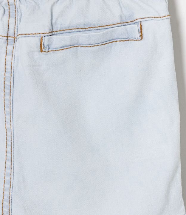 Pantalón Jogger Infantil con Bolsillos Cargo - Talle 1 a 5 años Azul 5