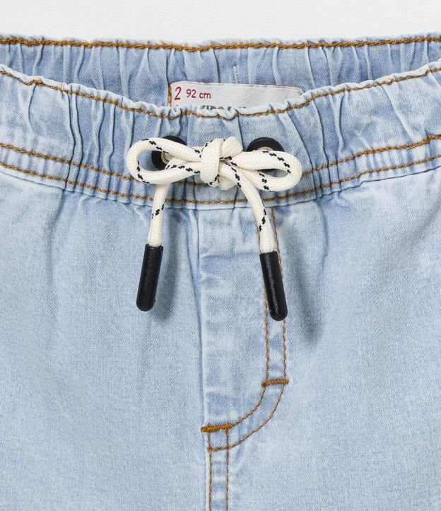 Pantalón Jogger Infantil con Bolsillos - Talle 1 a 5 Azul 3
