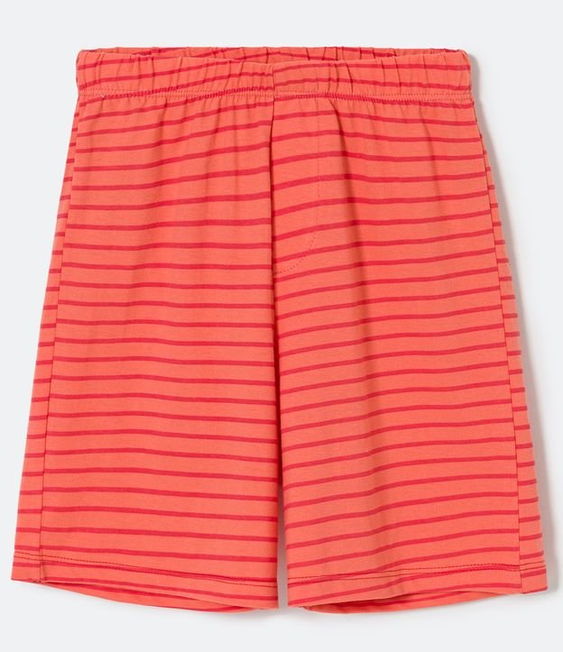 Pijama Corto Infantil Estampado Never - Talle 5 al 14 años Negro 3