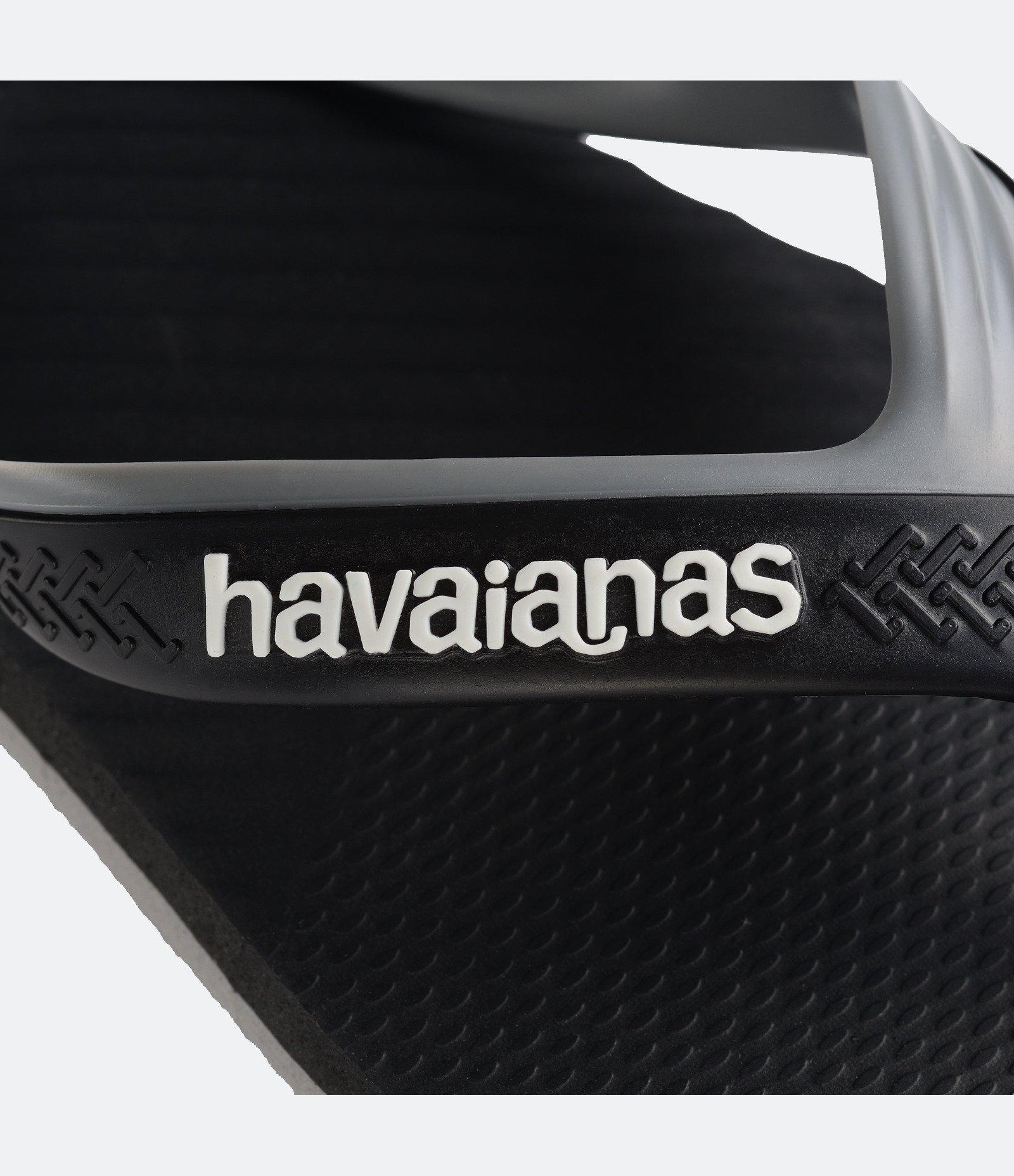 Chinelo Duas Tiras Texturizado Havaianas Preto 7