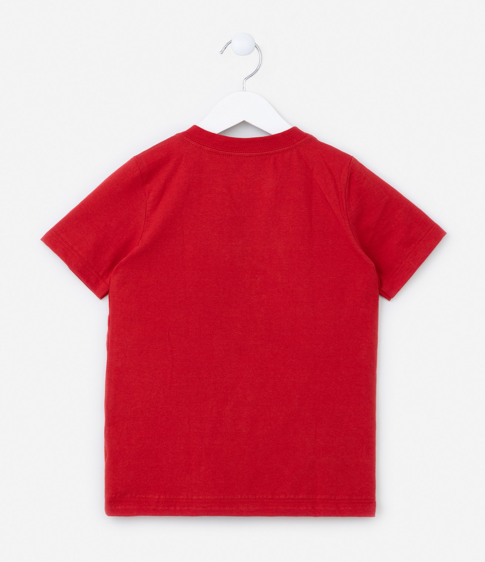 Camiseta Infantil Estampa Super Mário - Tam 3 a 10 Anos Vermelho 2