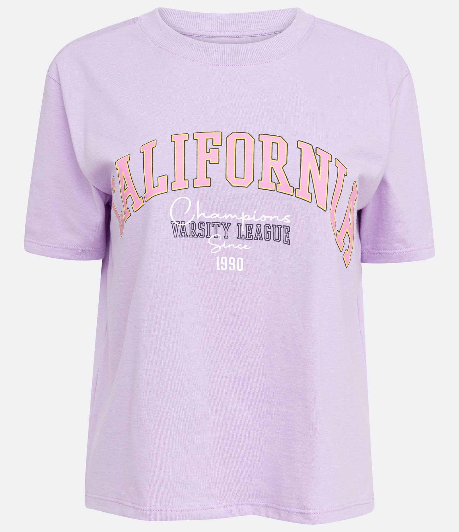 Blusa de Pijama em Algodão com Estampa California Roxo 4