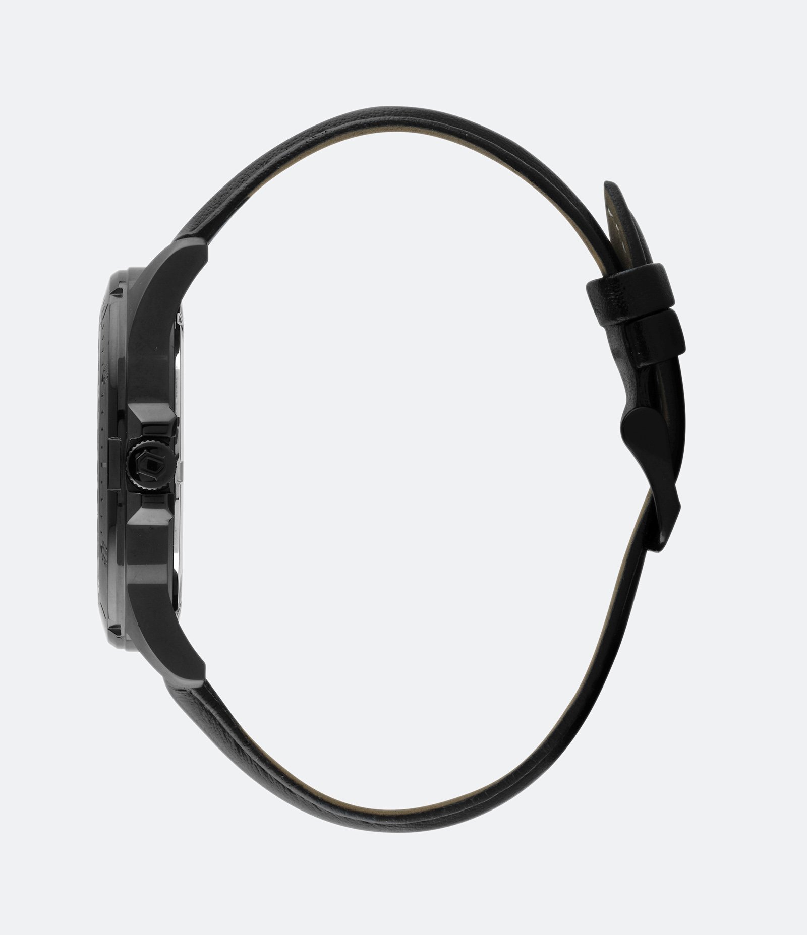 Relógio Orient Analógico com Caixa em Aço e Pulseira em Couro U 2