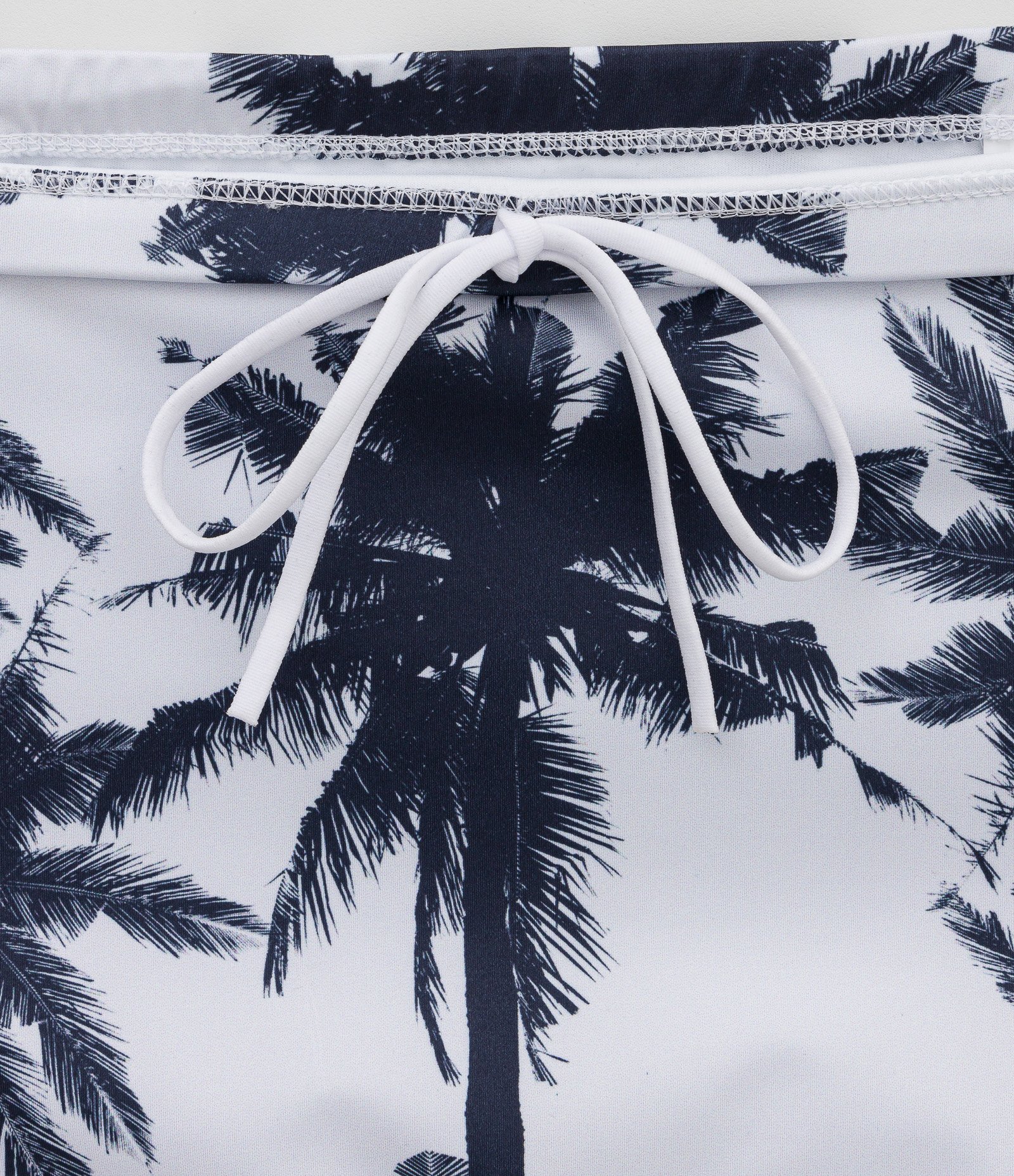 Sunga Boxer com Estampa de Coqueiros Branco 6