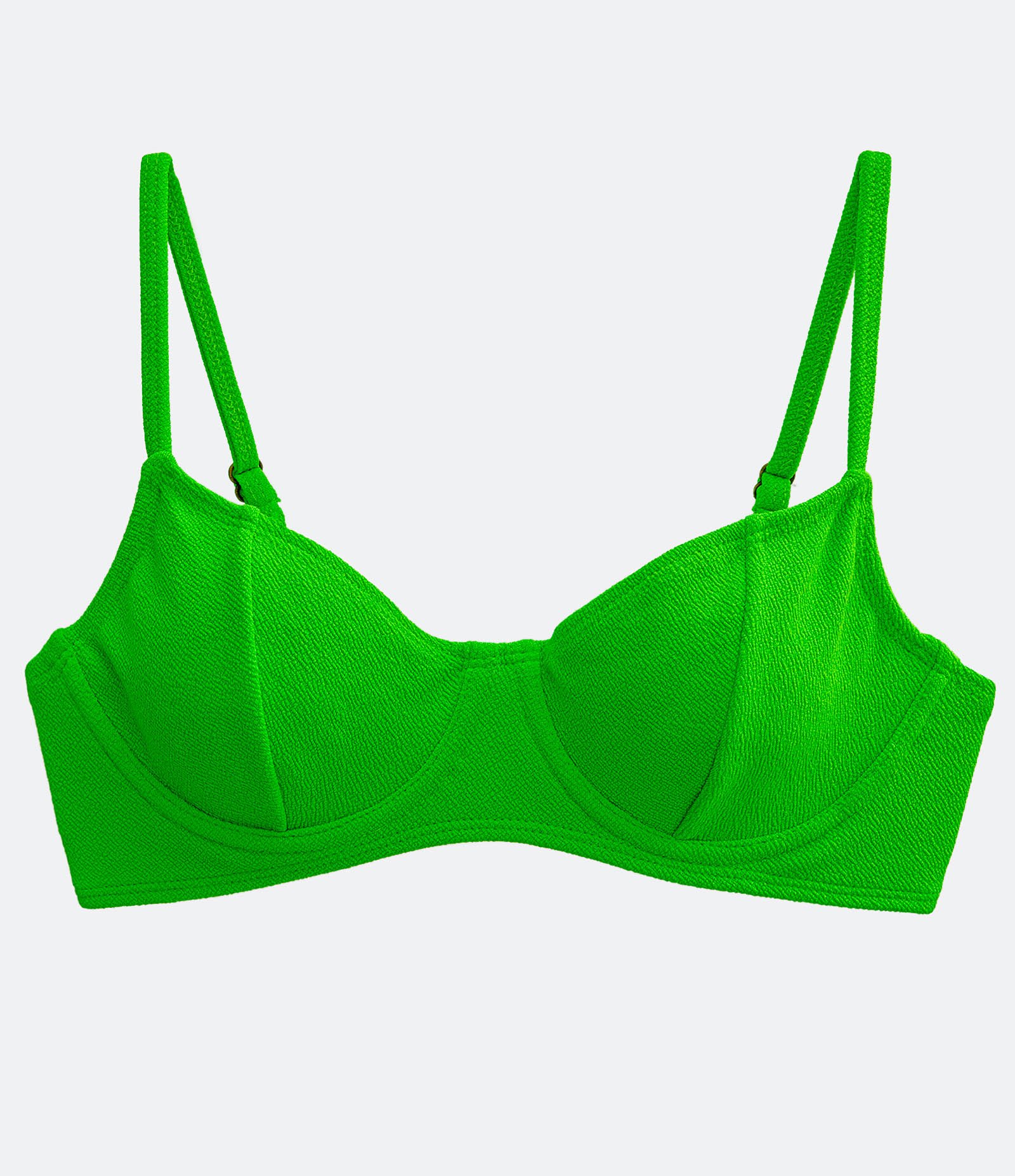 Biquíni Top Meia Taça com Amarração nas Costas Verde 5