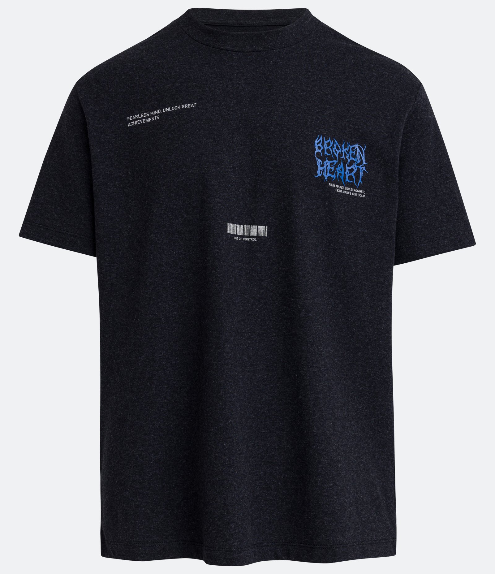 Camiseta Easy em Algodão com Estampa em Lettering Preto 5