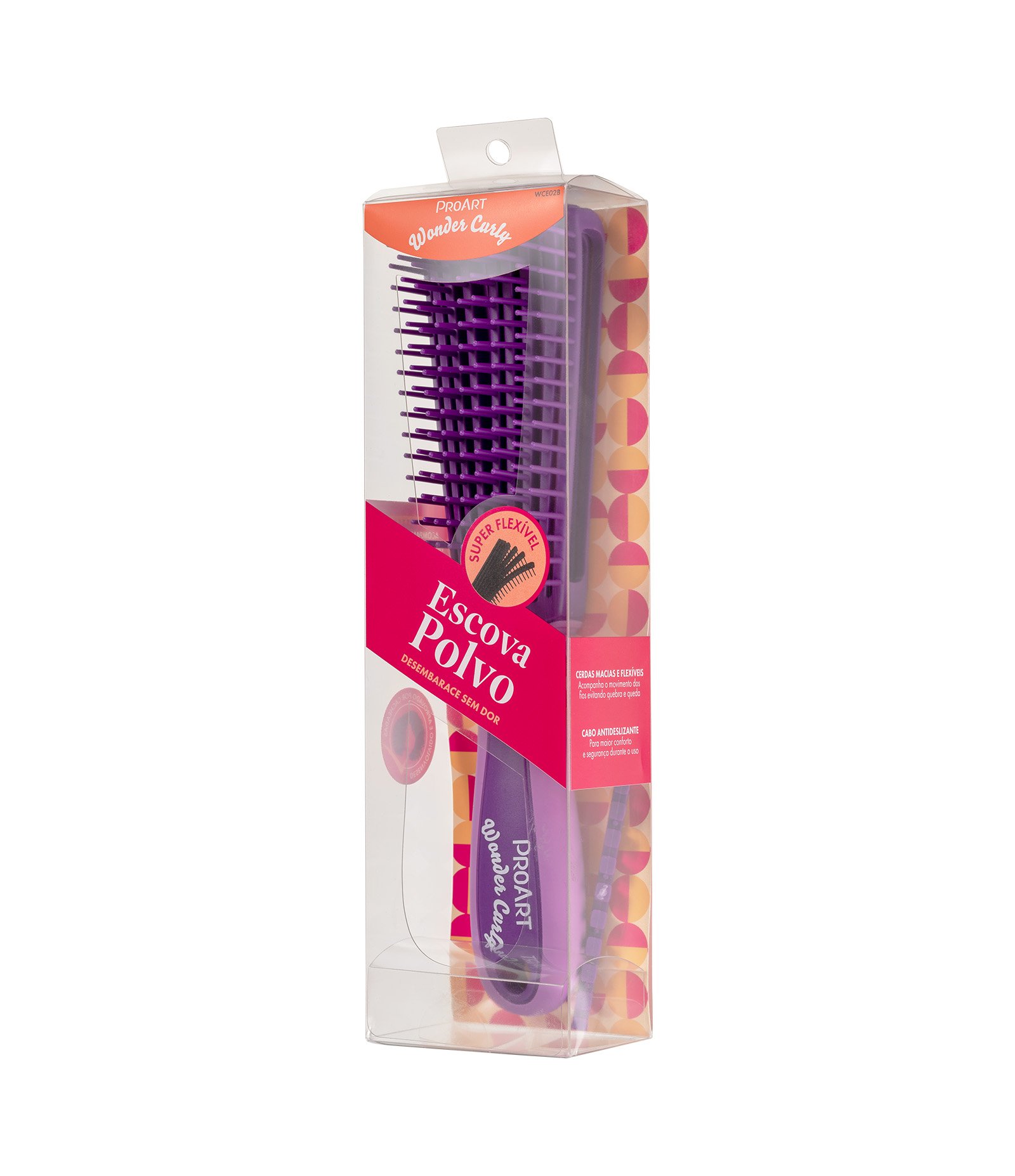 Escova de Cabelo Polvo Desembaraçante ProArt U 2