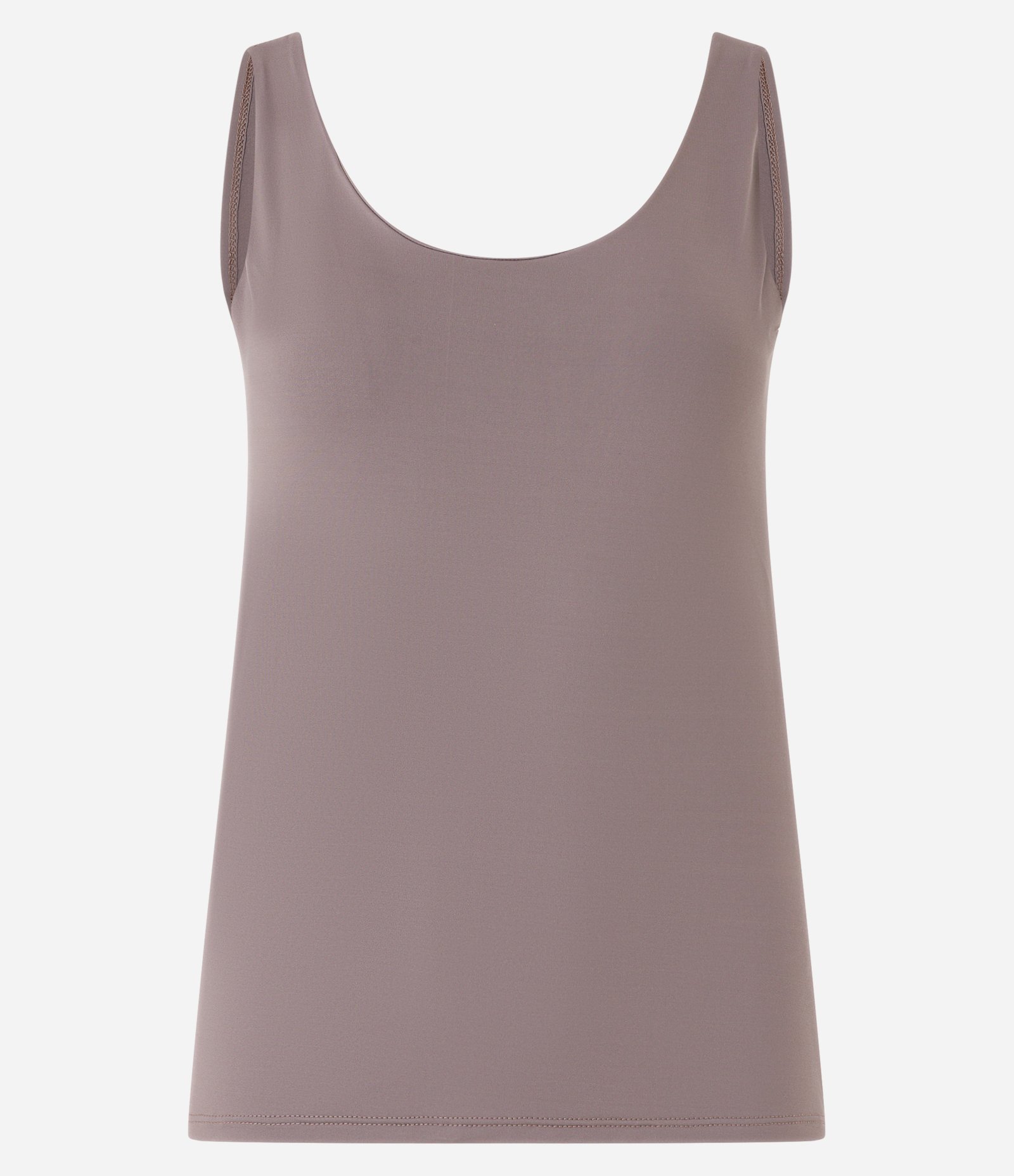 Blusa em Poliamida com Decote U e Alça Larga 4