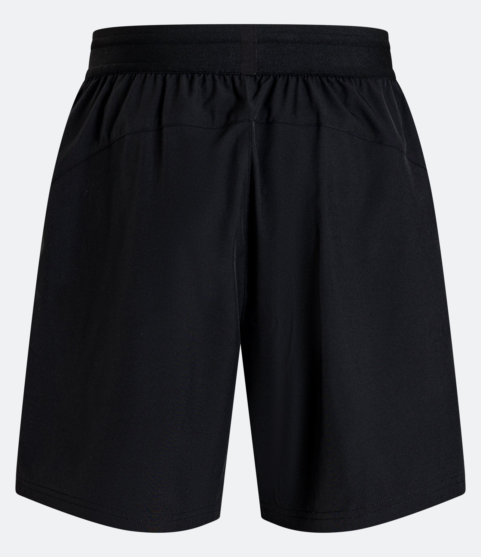 Bermuda Regular Esportiva com Cós Elástico e Bolsos Preto 2