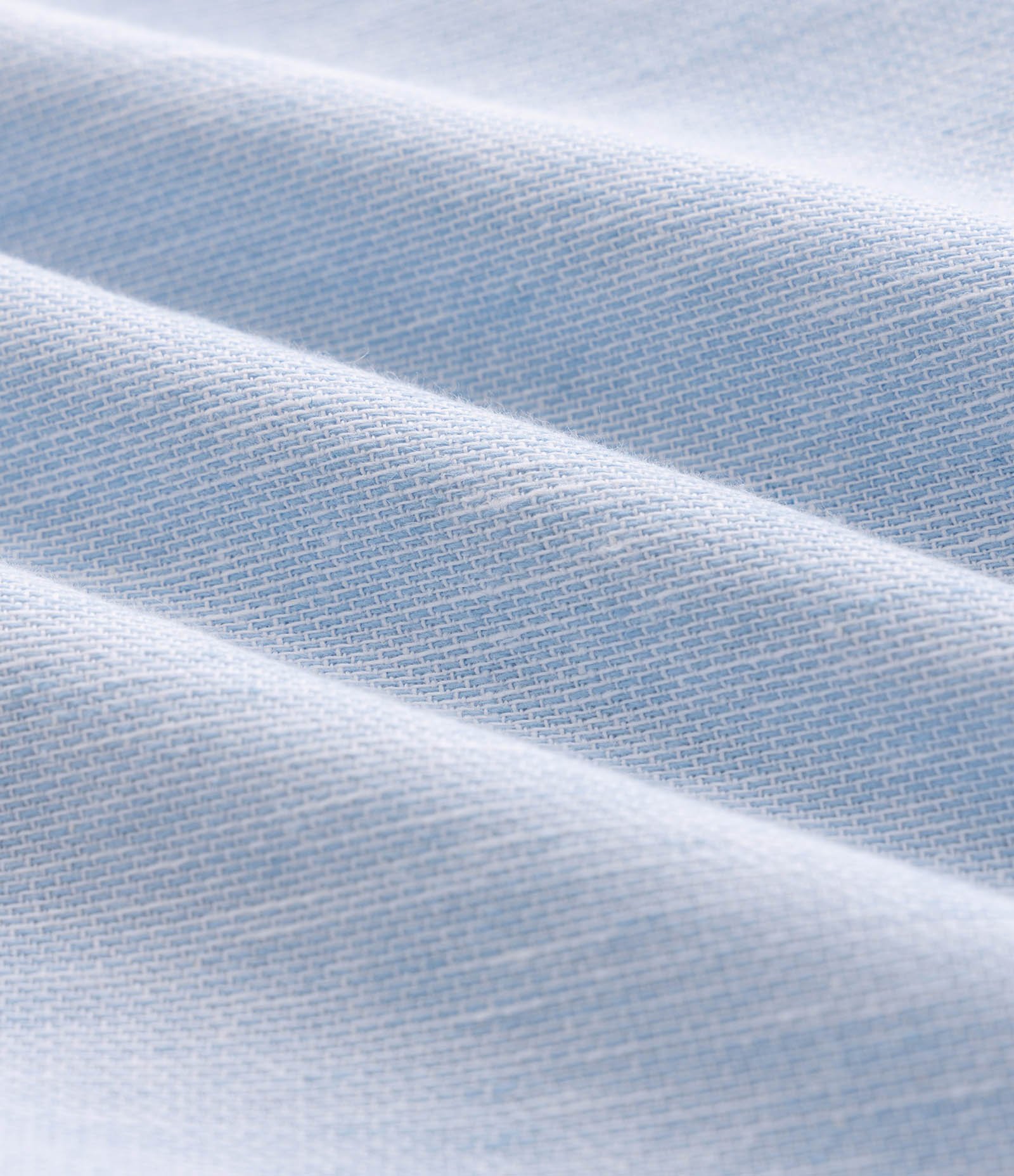 Bermuda Slim Texturizada em Linho com Algodão Azul 8