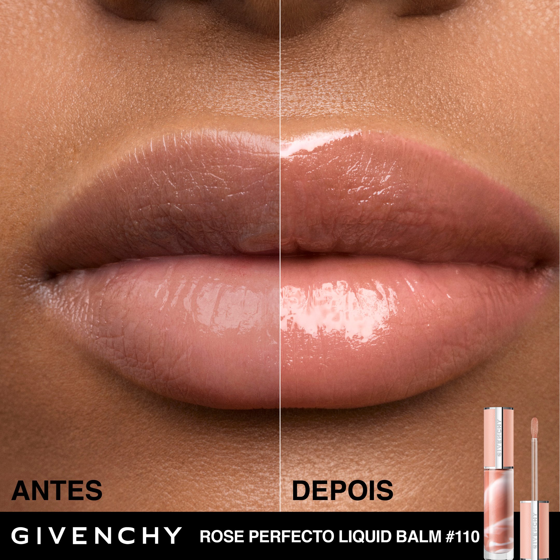 Batom Liquido Rose Perfecto Givenchy N110 6