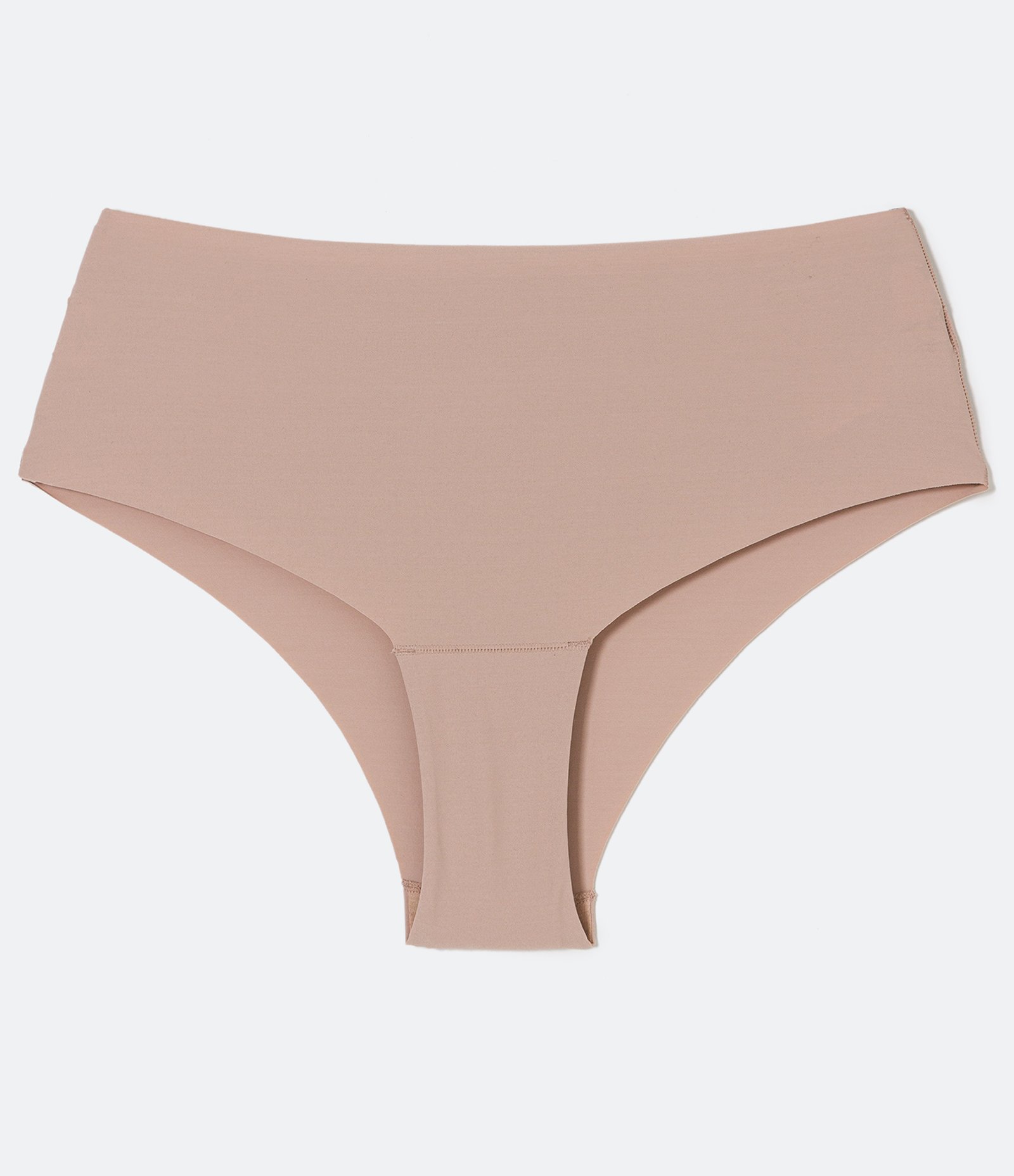 Calcinha Biquíni Conforto com Corte a Fio Curve & Plus Size Bege claro 4