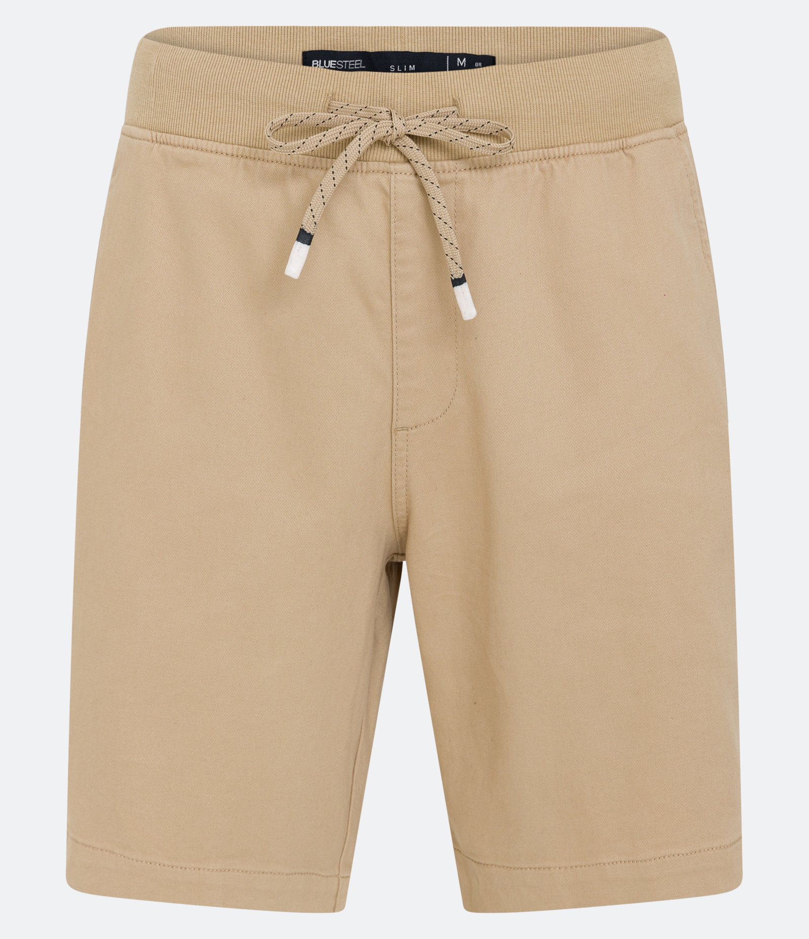 Bermuda Regular Slim em Sarja com Cós Elástico e Bolsos 5